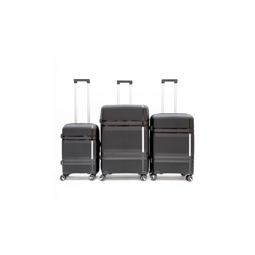  Bolzz Set kofera Voyage 3/1 black BOLKOFVOBLACK Cene