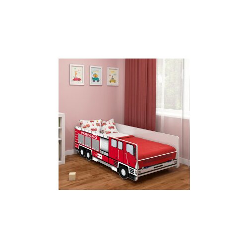 ACMA vatrogasac krevet za decu 180x80 + gratis dusek Slike