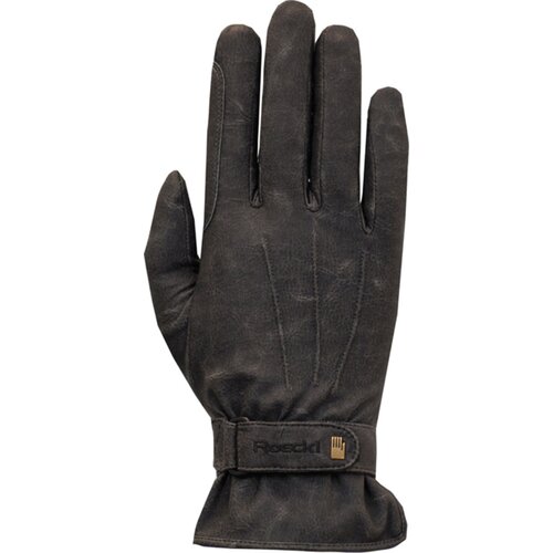 Roeckl Zimske rokavice za jahanje "Weymouth", črne/stonewashed - 10 Cene