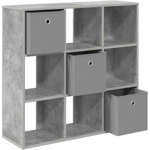  Kreveta s ladicama Betonski sivi 88 5 x 29 x 84 5 cm Slike