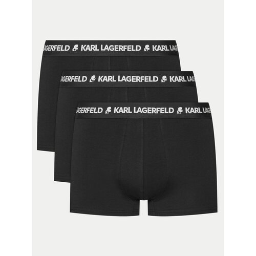 Karl Lagerfeld Set 3 parov boksaric A1M47151 Črna Cene