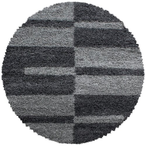 Ayyildiz Carpets Temno siva okrogla preproga ø 120 cm Gala – Cene