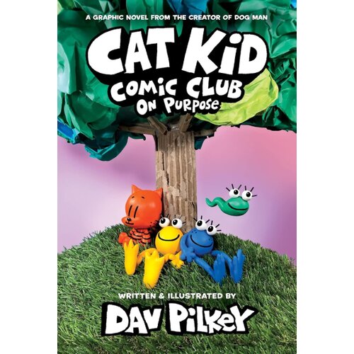 Harper Collins Publishers Ltd Dav Pilkey - Cat Kid Comic Club: On Purpose Cene