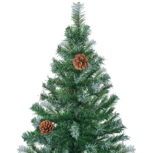  Umjetno božićno drvce sa &amp;scaron;i&amp;scaron;kama 210 cm Slike