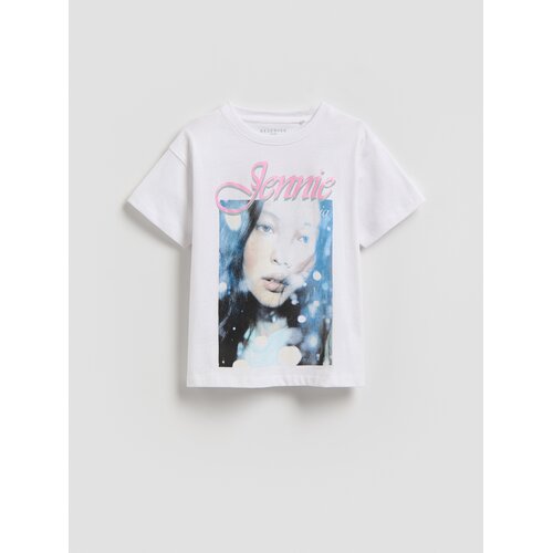 Reserved GIRLS` T-SHIRT - krem Cene