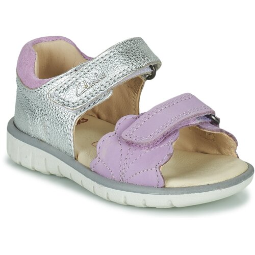 Clarks roam wing t. srebrna Slike
