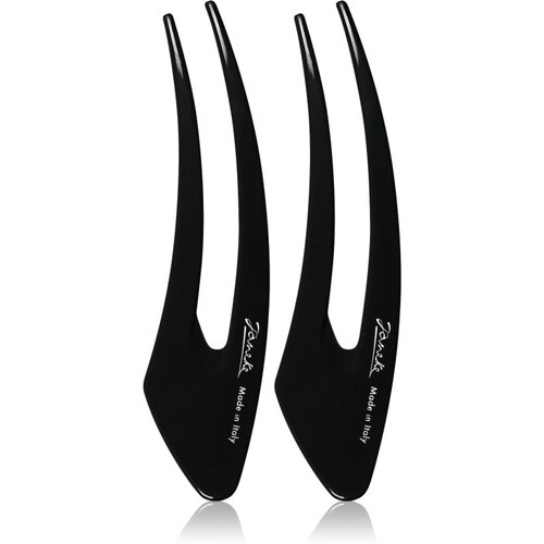 Janeke Hair Clip ukosnice za kosu Black 2x15 cm Slike