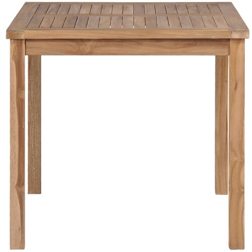  Vrtni blagovaonski set od 3 dijela 80x80 cm masivno tikovino drvo Slike