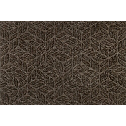 wash+dry PREDPRAŽNIK Dune Leaves dark brown 60/90 cm reliefno temno rjava Cene
