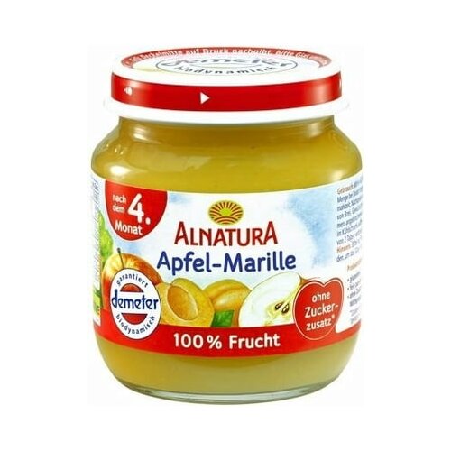 BIO otroška hrana - jabolka in marelice Cene
