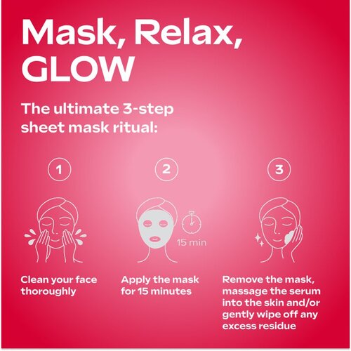 Weleda Exo Boost sheet maska za blistav ten za učvr&amp;scaron;ćivanje kože lica 20 ml Slike