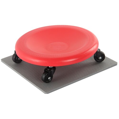 INF Omnidirekcijski &scaron;tirikolesni ab roller z gladkimi ležaji Red, (5000324108) Cene