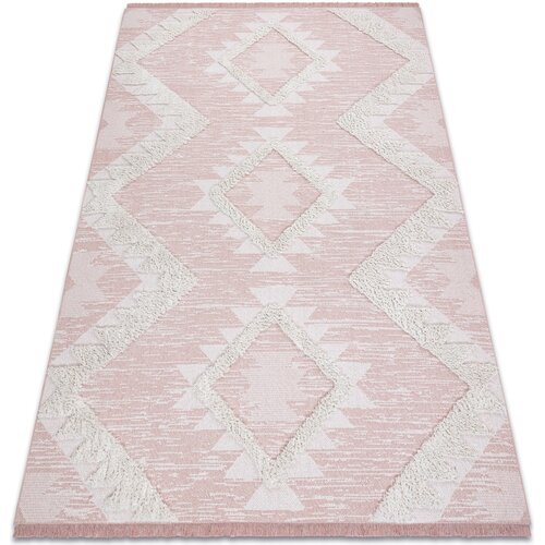 RugsX Preproge Preproga MOROC Romi 22312 Organski, EKO SISAL 155x220 cm Rožnata Cene