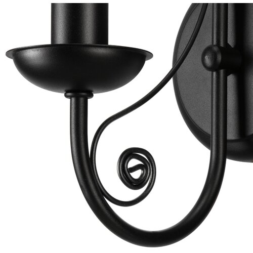 Zidna lampa DONATO 1xE14/40W/230V crna Slike