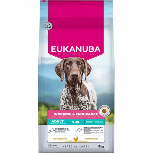 Eukanuba Daily Care Working &amp;amp; Endurance Adult Dog - 15 kg Slike