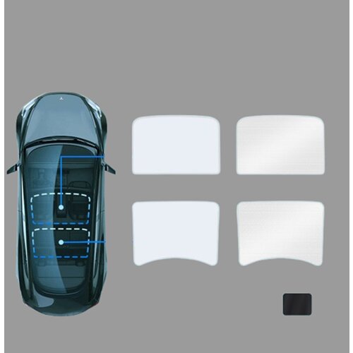 INF Sončna zavesa Ice Crystal za Teslo Model 3 (2019-2023) in Model Y White Model 3, (21685820) Cene