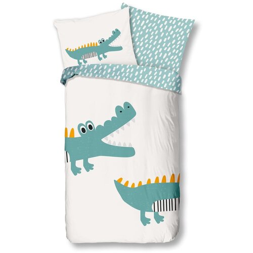 Bonami Selection Bombažna otroška posteljnina 140x200 cm Crocodile – Cene