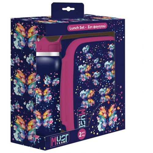  SET BOCA 500ML PLUS KUT.ZA UŽINU BUTTERFLY MUST DIAKAKIS 000586471 Slike