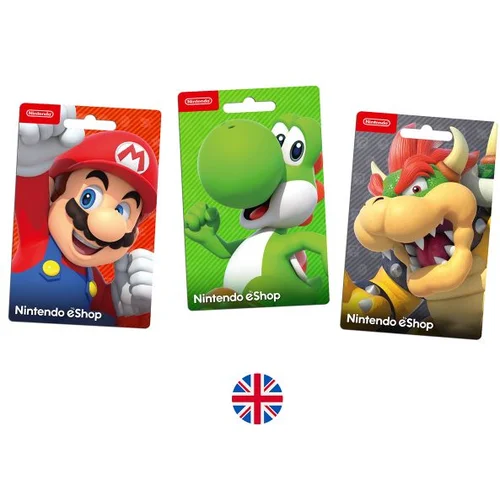 Nintendo eShop Gift Card 25 GBP – Key – United Kingdom