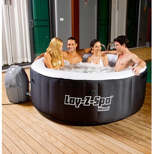 Bestway Lay-Z-Spa Miami Portable Spa 180x65cm Cene