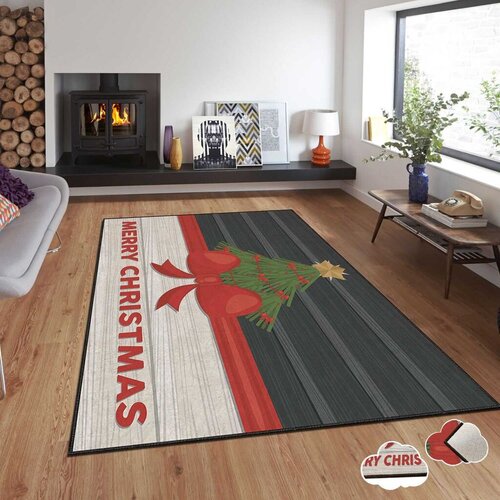 Conceptum Hypnose tepih s novogodi&scaron;njim motivima Asr-Crpt-64, Pravougaoni, 120 x 180 cm, &Scaron;areni Cijene