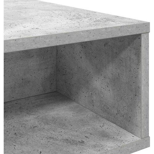  Stolić za kavu Betonski sivi 105 x 50 x 32 5 cm Konstruirano drvo Slike