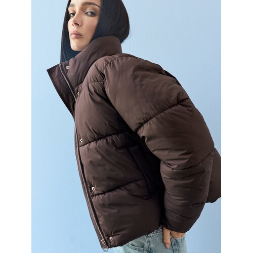 Sinsay Kvalificirana puffer jakna s visokim ovratnikom Slike
