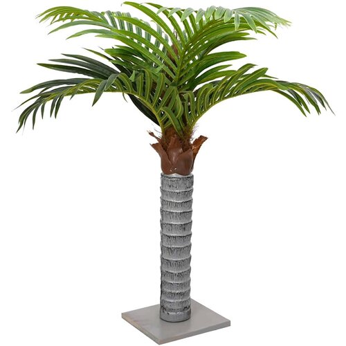 vidaXL Umetna palma 6 listov 100 cm zelena Cene