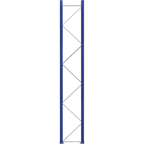 eurokraft pro Podporni okvir za paletne regale, razstavljen, višina 4620 mm, globina 750 mm