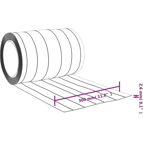  Prozirna zavjesa za vrata 300 mm x 2,6 mm 25 m PVC Slike