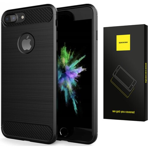 Spacecase OVITEK CARBON COVER ZA IPHONE 7 8 PLUS ČRN, (21967240) Cene