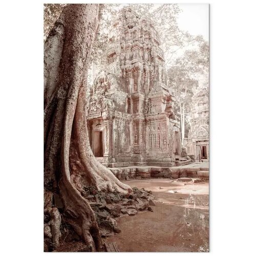  Slika - Ruins of Angkor (1 Part) Vertical 20x30 Na talijanskom platnu Slike