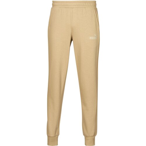 Puma Spodnji deli trenirke ESS LOGO PANTS FL CL (S) Bež Slike