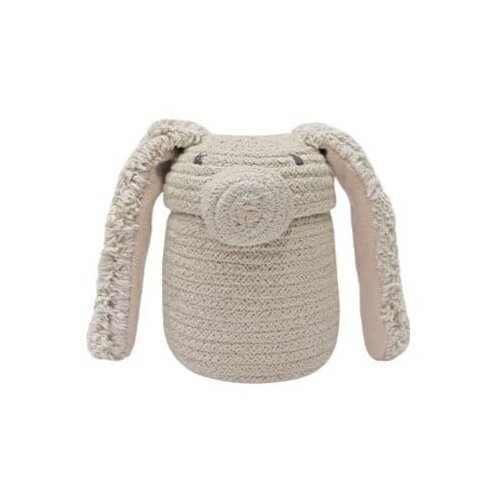 Lorena Canals Krem tekstilna dječja kutija za pohranu &amp;oslash; 15x15 cm Mini Rita the Rabbit &amp;ndash; Slike