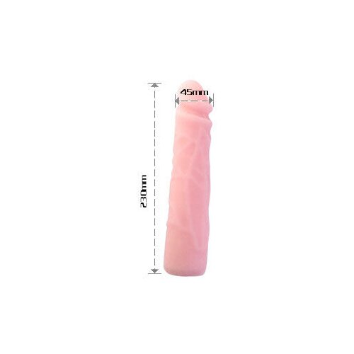 Baile REALISTIČNI SILIKONSKI DILDO S KOŽNIM DOTIKOM 23 CM, (21240044) Cene