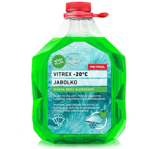 Petrol Pripravljeno zimsko sredstvo, Vitrex -20-C jabolko, 3 l