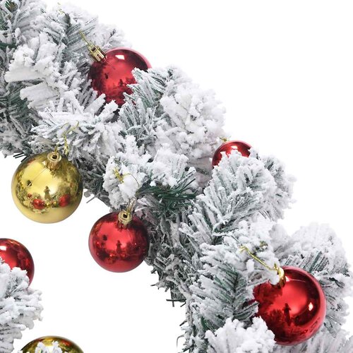  Božićna girlanda s LED svjetlima zelena 20 m PVC Slike