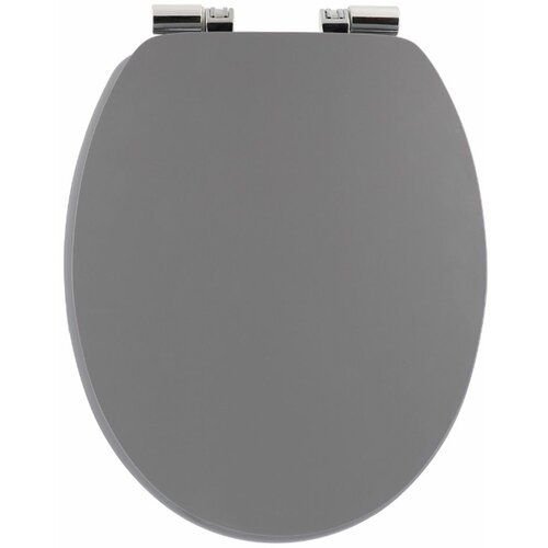 Tendance wc daska mdf sa metalnim okovima soft close 37,5x46 cm siva 4111180 Cene