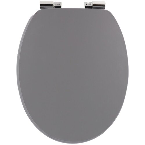 Tendance WC daska od MDF-a s metalnim okovima, sporo zatvaranje 37,5x46 cm, siva Cene