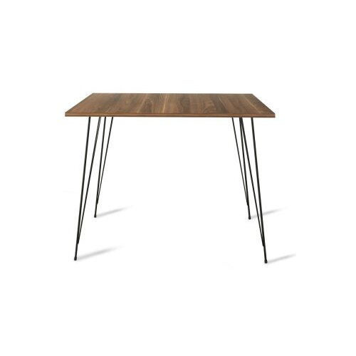 Hanah home Sto Sandalf Square Walnut Slike