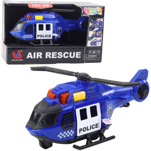 Policijski helikopter sa zvučnim efektima AIR Rescue - plavi Cene