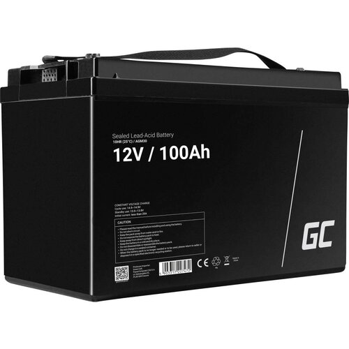 Green cell AGM30 svinčeni akumulator 12 v 100 ah svinčevo-koprenast (&amp;scaron; x v x g) 330 x 224 x 171 mm M6-vijačni priklop obstojnostni cikel\, brez vzdrževanja, (20438827) Slike
