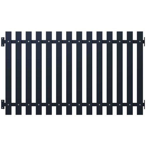 PANEL Ograjni panel antraciten 170,5x100 cm prašno premazano jeklo Cene