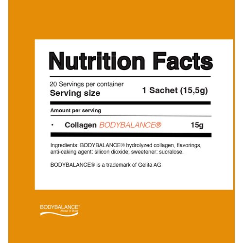 3.Yamamoto Nutrition Agelin Bodybalance&amp;reg; &amp;ndash; 15 g bioaktivnog kolagena po kesici, 20 kesica Slike
