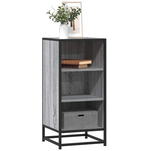 vidaXL Komoda boja hrasta sonome 35,5x35x76 cm konstruirano drvo metal Cijene