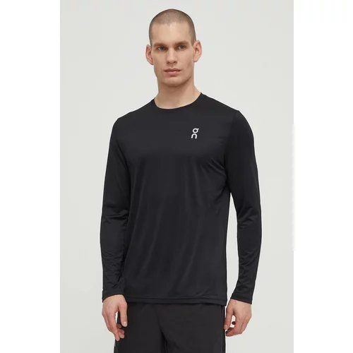 On-running Majica dugih rukava za trčanje Core boja: crna, bez uzorka