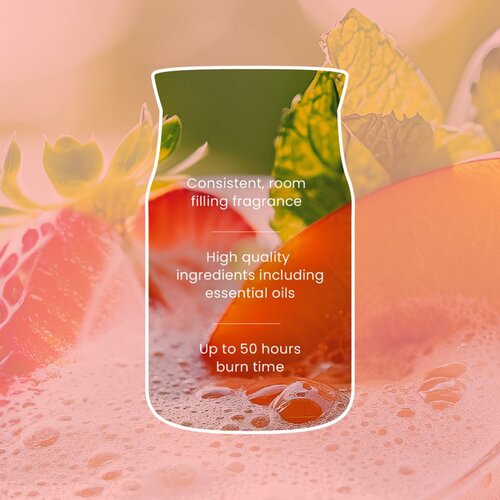 Yankee Candle White Strawberry Bellini di&amp;scaron;eča sveča 368 g Slike
