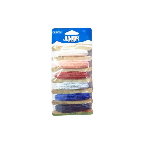 Crafty string, kraft kanap, papirni, miks, 5m, 6K ( 137616 ) Slike