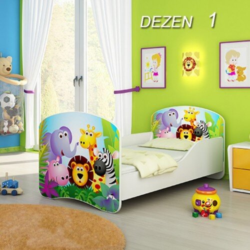  Dečiji krevet drveni 160x80 cm i gratis dušek 45 dezena Cene