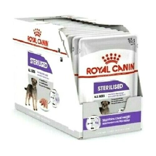 Royal Canin sterilised care dog 12 x 85 g Cene